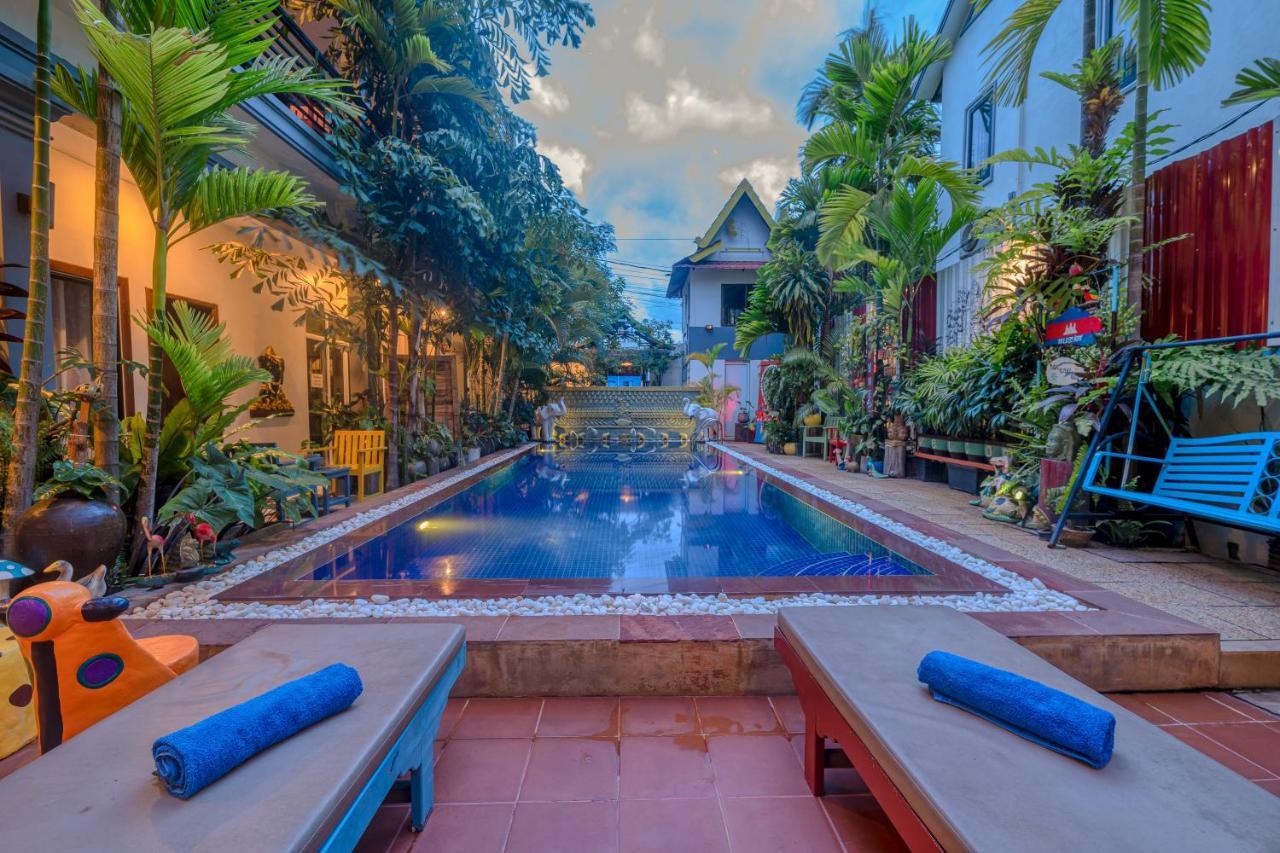 Asanak D'Angkor Boutique Hotel Siem Reap Exteriör bild