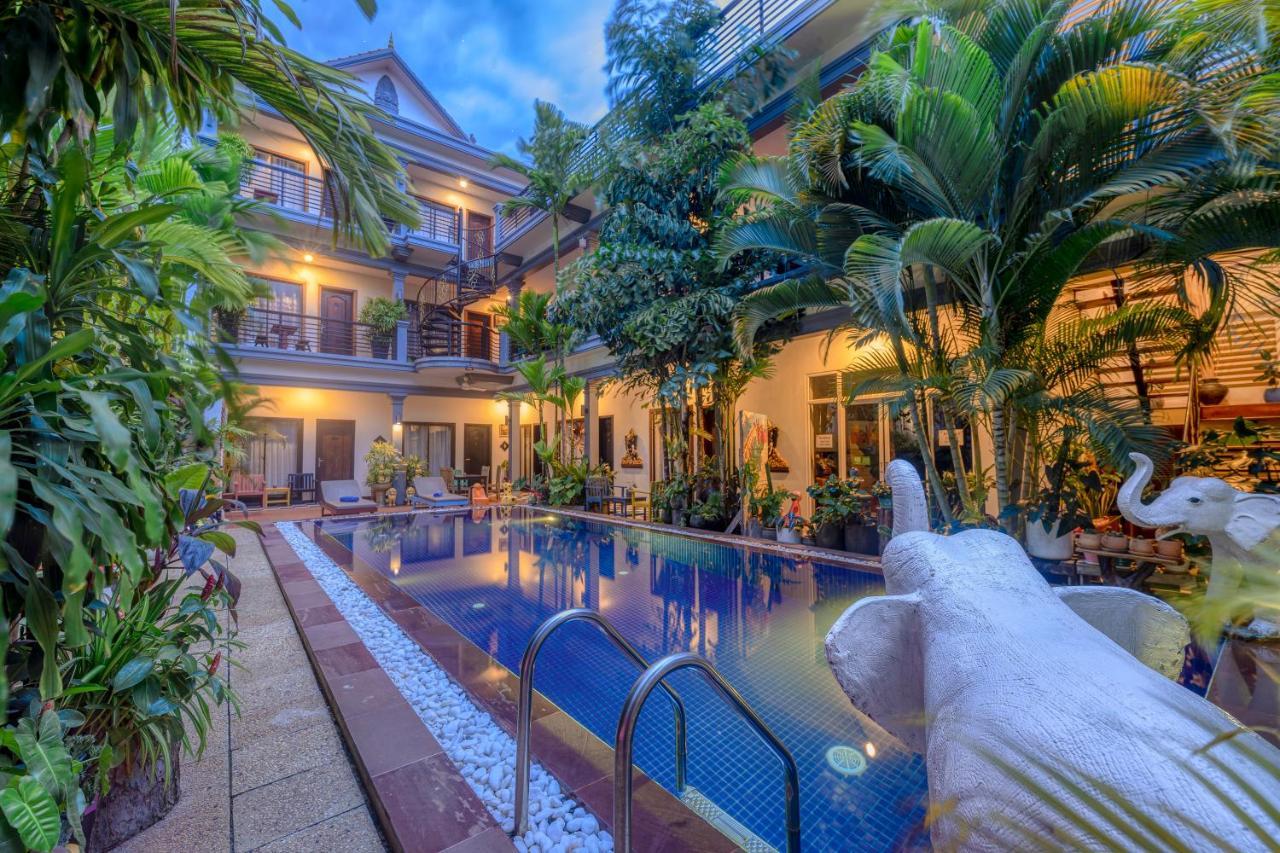 Asanak D'Angkor Boutique Hotel Siem Reap Exteriör bild
