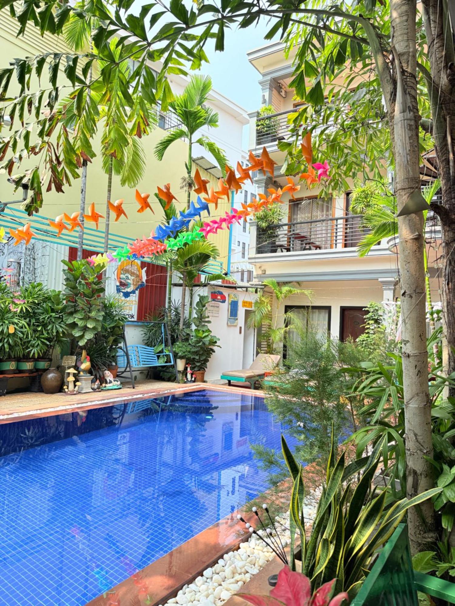 Asanak D'Angkor Boutique Hotel Siem Reap Exteriör bild