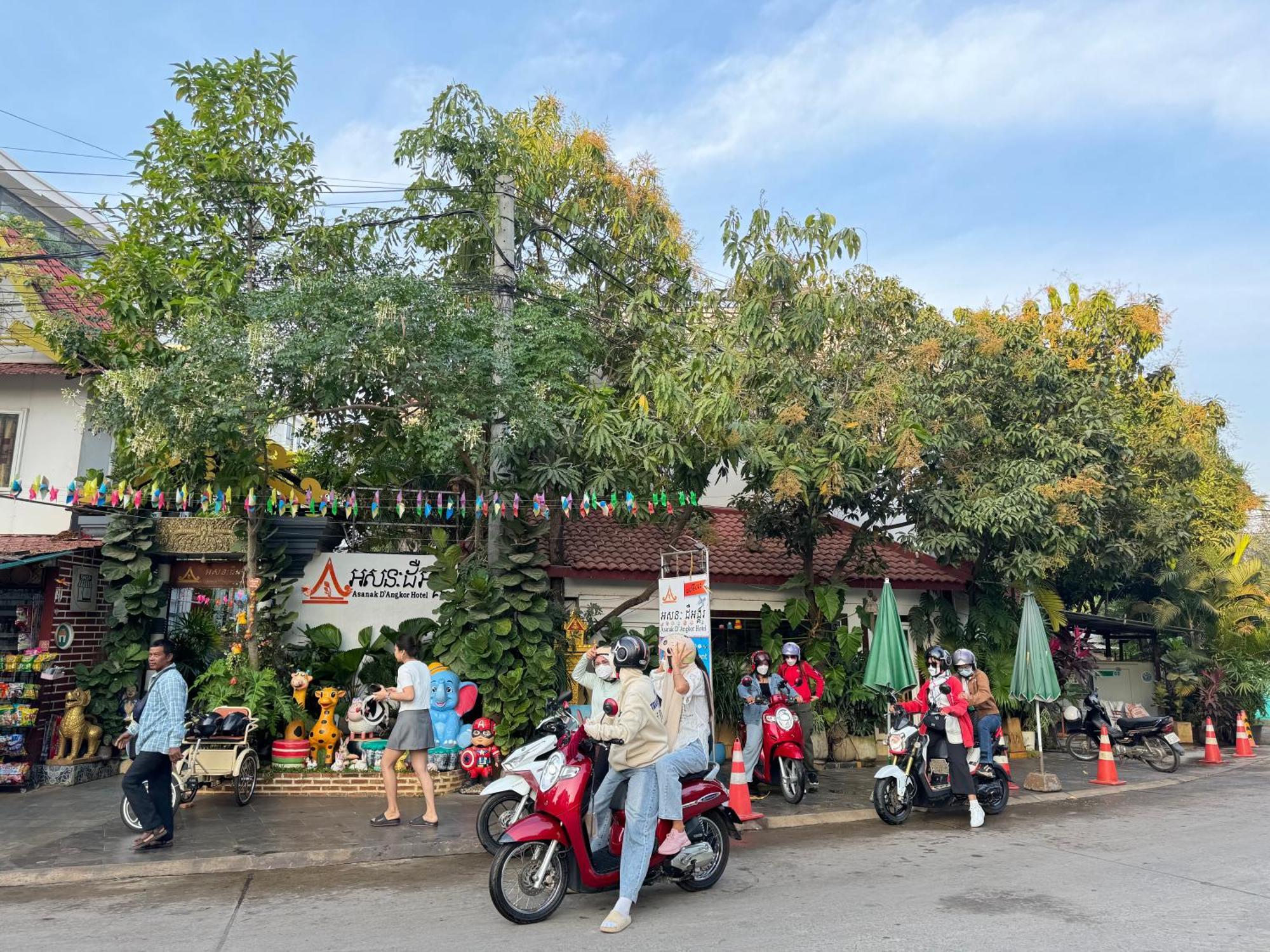 Asanak D'Angkor Boutique Hotel Siem Reap Exteriör bild