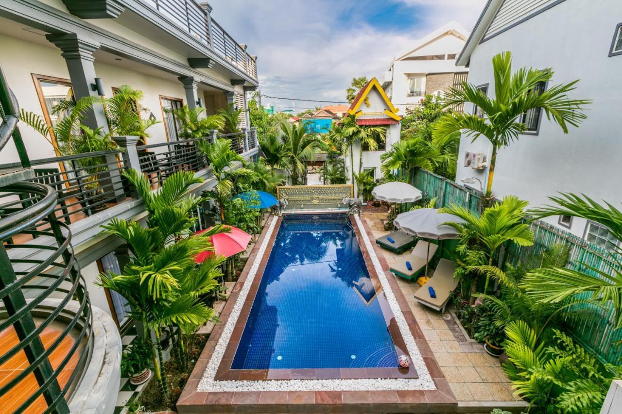 Asanak D'Angkor Boutique Hotel Siem Reap Exteriör bild